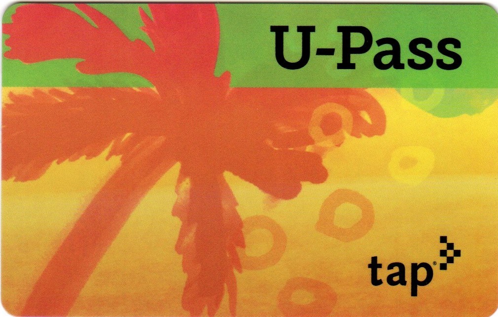 Example U-Pass card